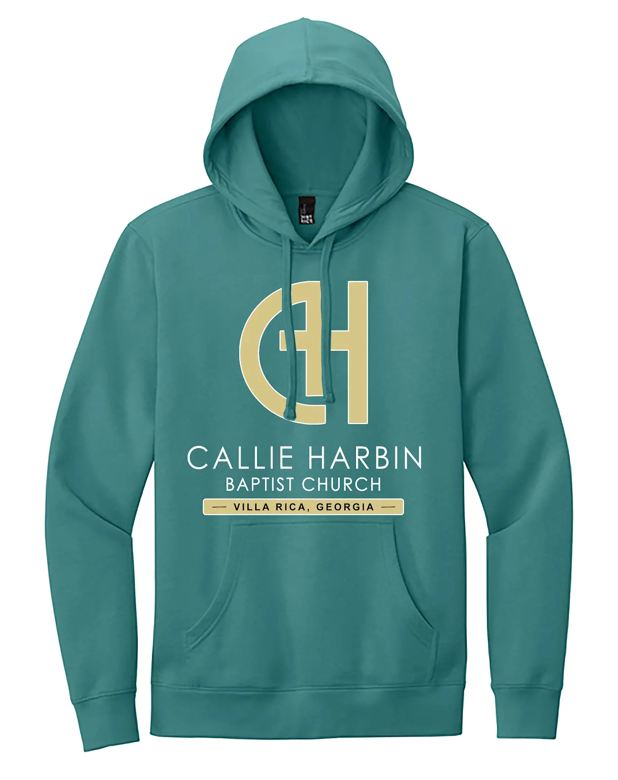 Hoodie - Eucalyptus Blue