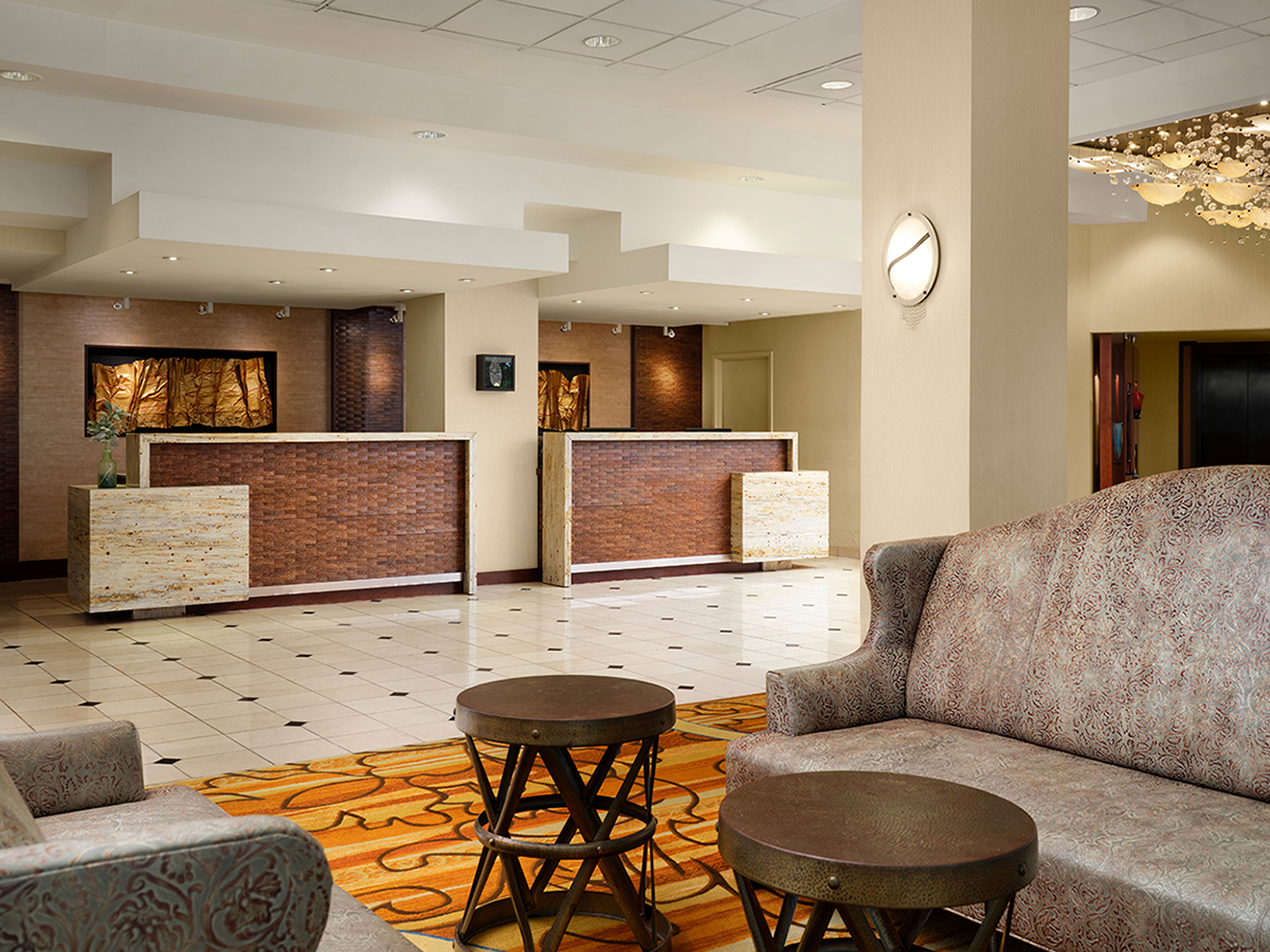 Sonesta Nashville Airport Hotel lobby